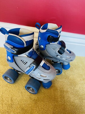 SFR Racing Storm Blue verstellbare Rollschuhe Größe Junior UK 8-11 EUR 29-32