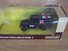 Solido Military Dodge WC54 Royal Navy Ambulance - 1/50 Scale Blue BOXED