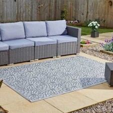 Image of Large Outdoor Rug Garden Carpet Alfresco Decorative Patio Non Slip 150cm x 210cm