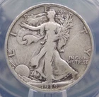 1919 "S" Walking Liberty Half Dollar 50c ANACS F15 #238 Fine ECC&C, Inc.