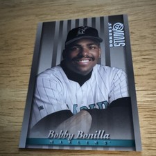 Donruss 1997 Studio Bobby Bonilla Florida Marlins Base Set Card #75
