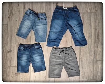 Set 4 x Jeansshorts Bermuda Shorts - NEXT - name it - Gr. 134 zum überziehen TOP