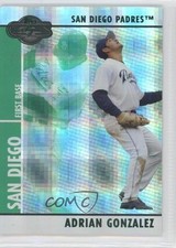 2008 Topps Co-Signers Hyper Plaid Green 9/25 Adrian Gonzalez #079 0a1