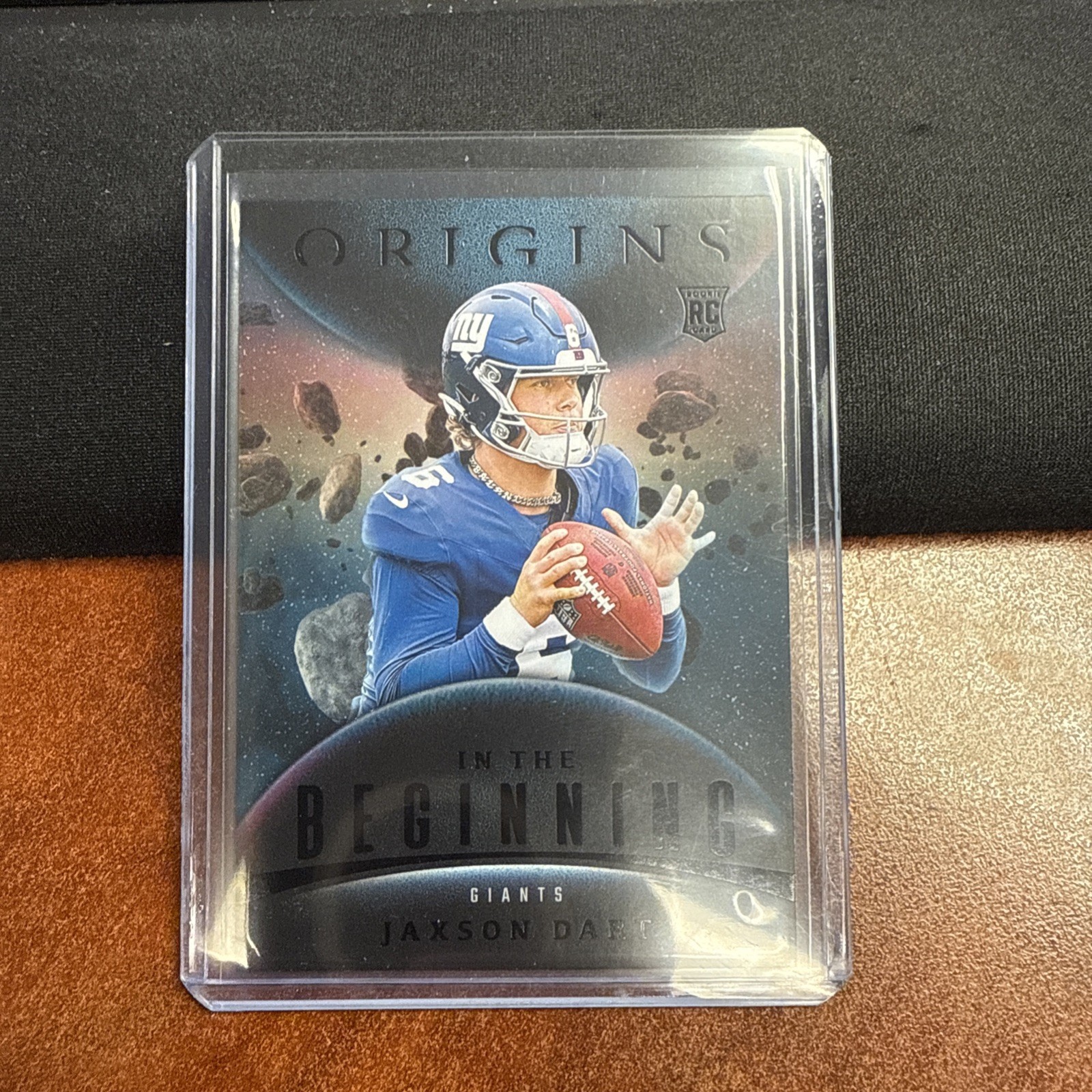 JAXSON DART 2025 Panini Origins - IN THE BEGINNING CASE HIT SSP #4 GIANTS