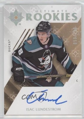 2018 Ultimate Collection Rookies 50/299 Isac Lundestrom #54 Rookie Auto RC d9r