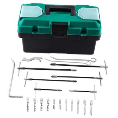 23pcs Packing Extractor Set, Steel Alloy Packing Puller Tool Set, Flexible