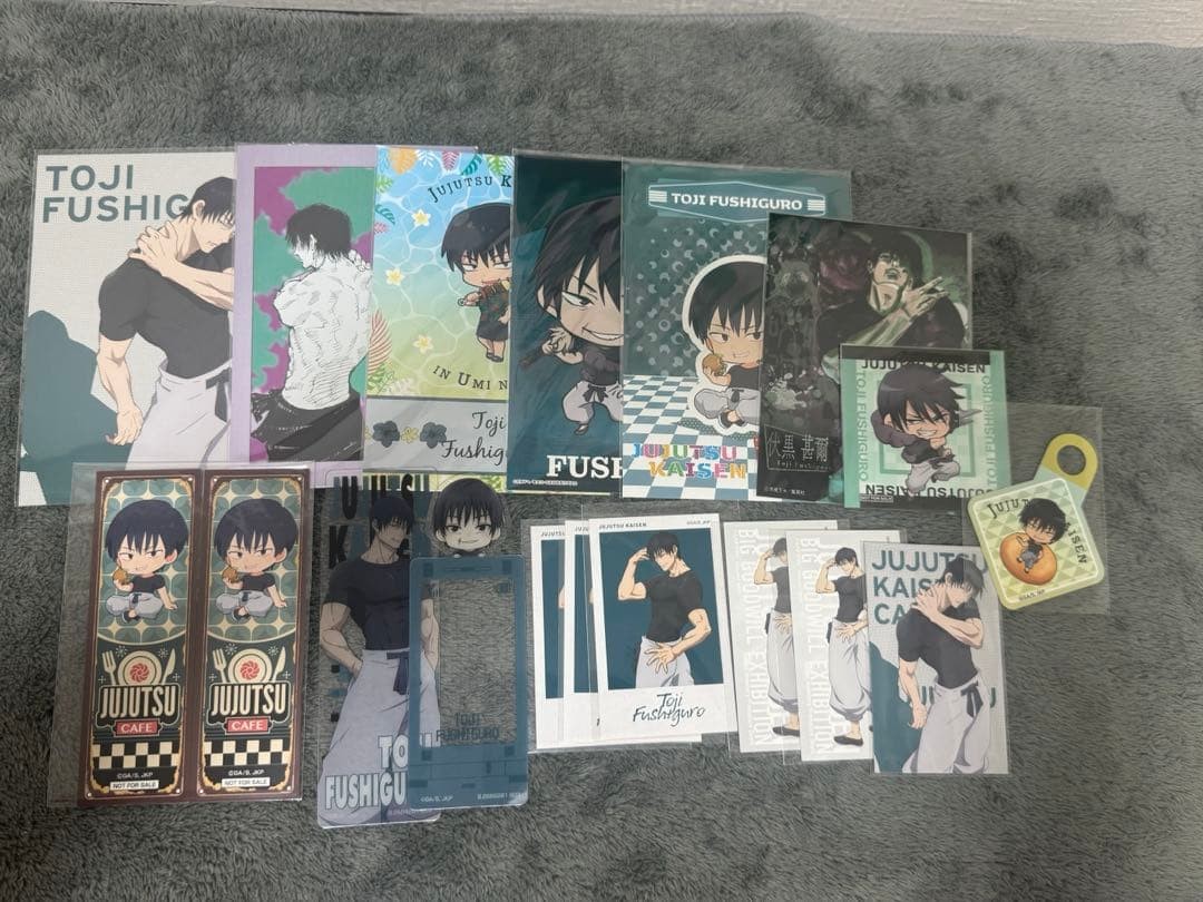 Jujutsu Kaisen Fushiguro Toji Postcard Set Bonus Limited Collectible Japan