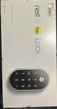 Nest X Yale Lock Satin Nickel Finish Smart Lock With Nest Connect Included New