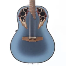 Ovation Adamas 21681-8 Deep Bowl Non Cutaway Reverse Blue Burst (no251112)