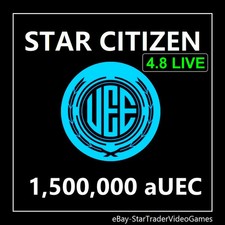 STAR CITIZEN - 1,500,000 aUEC (Alpha UEC) for...