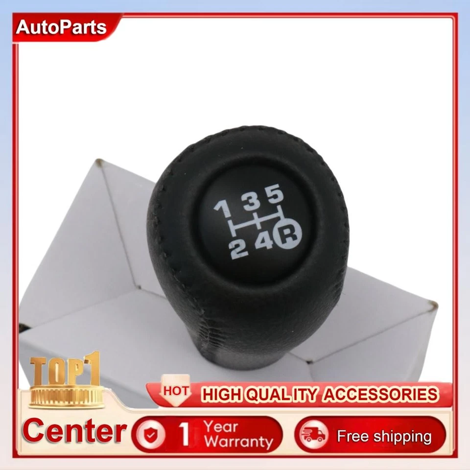 Pomo de cambio de cuero negro 33504-20120-C0 para camioneta Toyota Supra 4Runner Foto 2 de 4