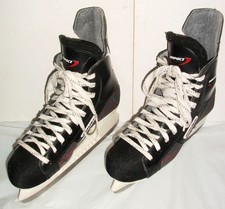 BAUER IMPACT 300 ICE SKATES HOCKEY SKATING NHL Adults Black 8 8.5 42.5