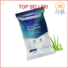 XL Adult Body Wipes for Women and Men - 1 Pack of 8 Travel Cleansing Wipes - 10x