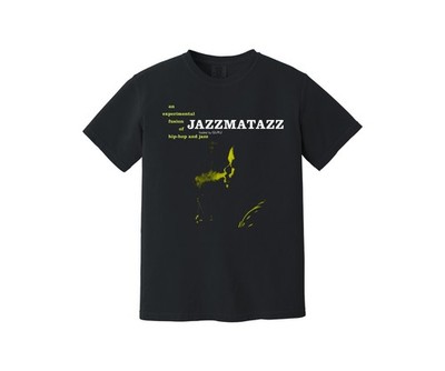 Guru Jazzmatazz Heavyweight T Shirt - Gang Starr, DJ Premier, Donald Byrd, Jazz