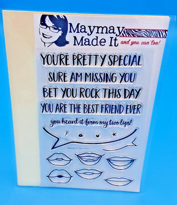 Maymay Made It Clear Stamps New  ''Maymay's Two Lips''