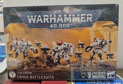 T'AU EMPIRE: CRISIS BATTLESUITS (WARHAMMER 40K 40000) NEW/ SEALED