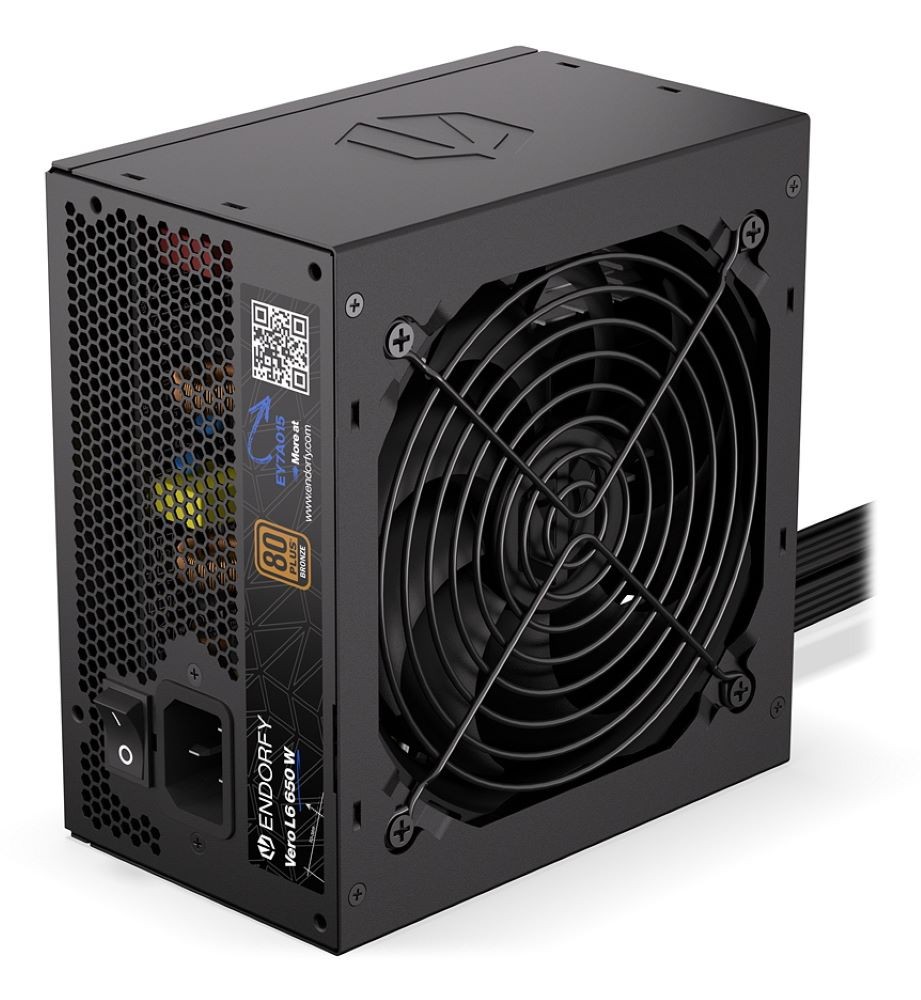 Endorfy Vero L6 Bronze 650W EY7A015 (650 W), PC Netzteil, Schwarz - Bild 2