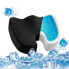 Memory Foam Seat Cushion Office Chair Car Seat Pad Coccyx Tailbone Pain Relief