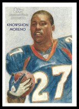 2009 Topps National Chicle Knowshon Moreno RC #C192