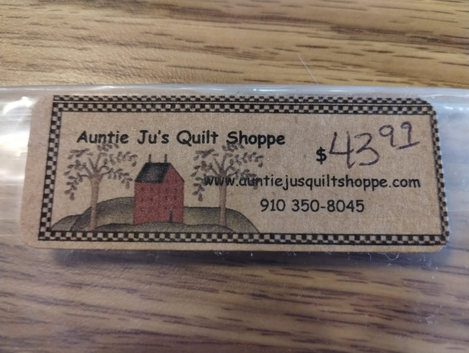 Oval Primitive Wool Barn Complete Kit, by Sew Cherished, New Craft