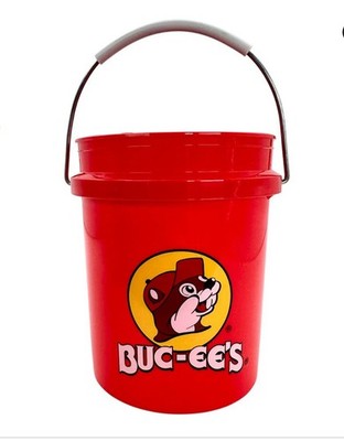 Bucc ee s Mini Bucket! Brand New Bright Red!