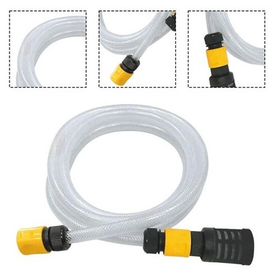 Wasserzulaufschlauch und Wasserstop Filter Set für Gartenreinigung 200cm 300cm
