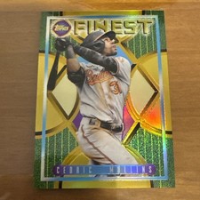 Cedric Mullins 2022 Topps Finest Flashbacks Baseball #86 Gold Refractor #d /50