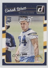 2016 Donruss Rookies Aqueous Test Derek Watt #314 0f8