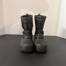 Northside Kids Size 4 Frosty Winter Snow Boots Black 3M Thinsulate Waterproof