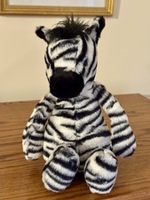 NWT Jellycat London Medium Bashful Zebra - Retired