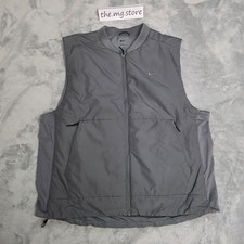 Nike Therma-FIT Unlimited Training Gilet FB7553-084 Smoke Grey Men's Sz L NWT