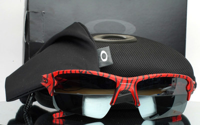 OAKLEY Flak 2.0 OO9188-H259 Red Tiger Mens Wrap Sunglasses 59-12-133 B:39