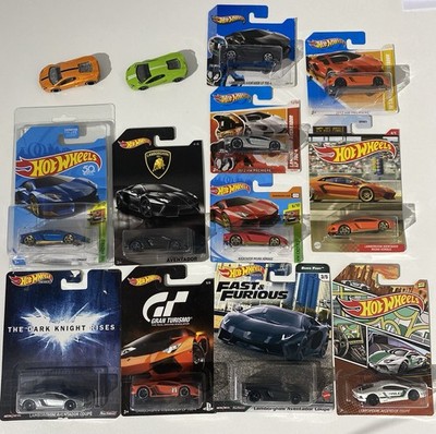 Hot Wheels Lamborghini Aventador/Miura 1/64 Spielzeugauto Modellauto Sammlung