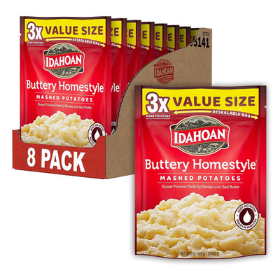 Buttery Homestyle Value Size Mashed Potatoes, Naturally Gluten-Free, 100% Real I