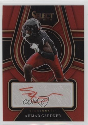 2022 Select Draft Picks Rookie Signatures Red Prizm Ahmad Gardner Sauce Auto RC