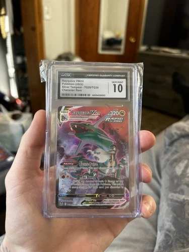 Rayquaza VMAX TG20/TG30 - Silver Tempest Trainer Gallery CGC Gem Mint 10