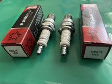 CHAMPION SPARK PLUGS N5C x 2 copperplus BSA Triumph AMC Ariel Norton Excelsior