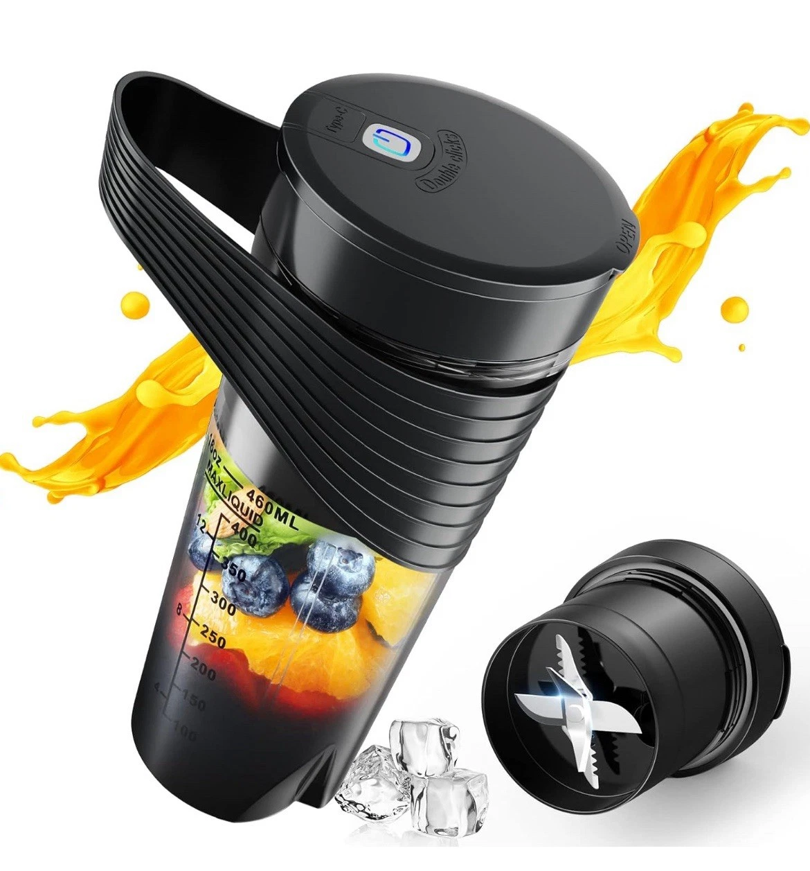 Xibonol Portable Blender, Blender for Shakes and Smoothies 16oz
Opens in a new window or tab
