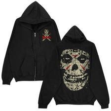 Misfits Fiend From Crystal Lake Zip Up Hoodie Unisex All Sizes QT1463
