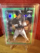 2025 Topps Pro Debut - Chrome Caleb Bonemer #PDC-15 Aqua  Refractor 16/99 (RC)