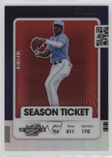 2021 Panini Contenders Season Ticket Optic Red Prizm Randy Arozarena #32 0w4r
