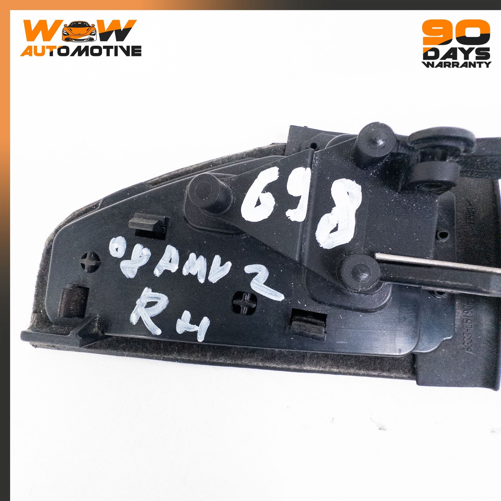 06-16 ASTON MARTIN V8 VANTAGE CONVERTIBLE RIGHT TONNEAU LOCK FLAP ASSEMBLY OEM