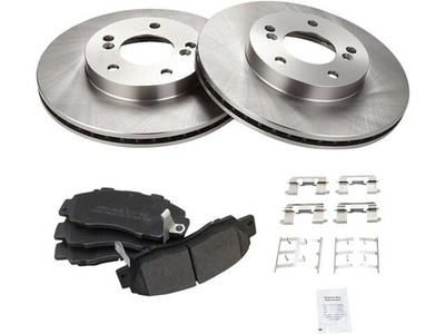 For 1991-1995 Acura Legend Brake Pad and Rotor Kit Front 57439JQXX 1992 1993