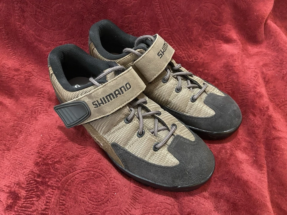 Shimano SH-M 038W Mujer Talla 7 Negro Marrón Bicicleta de Montaña Ciclismo Zapatos Foto 2 de 4