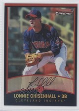 2011 Bowman Chrome Throwbacks Refractor 59/99 Lonnie Chisenhall #BCT18 0b2