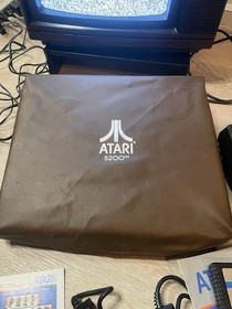 Atari 5200 4 Port Console, Rebuilt Controllers, Power Mod, 9 Games. Fully Tested