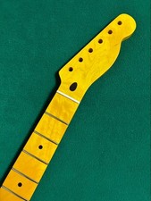 Telecaster neck No.17 one piece maple jumbo F vintage color
