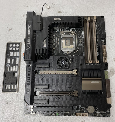 ASUS Sabertooth Z87 ATX LGA 1150 DDR3 Motherboard w/ I/O Shield