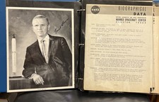 1960  s NASA Astronaut Biographical Press Photo  Data Sheets 25 Different