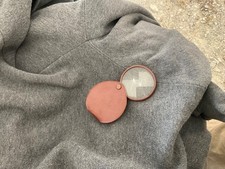 Vintage Collectible Portable Bausch Lomb Folding Pocket Magnifying Glass